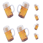 Chaîne de présentation de chopes de bière 140 x 14 cm imprimée des deux côtés Décoration Oktoberfest - 0