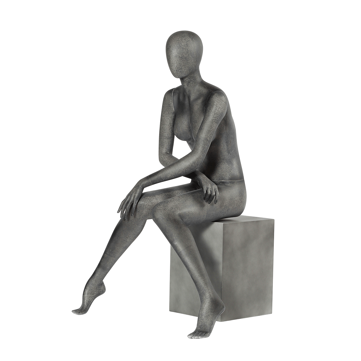 Premium Mannequin femme, assise - 1