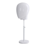 Ladies Mannequin Head White with Stand 26 x 26 x 40 cm - 0