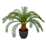 Palmera artificial cycas en maceta lista 65 cm  - 0