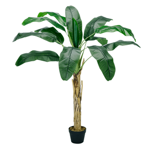 Artificial decorative banana tree in pot 150 cm