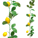 Guirlande artificielle de citrons 180 cm - 0