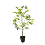 Planta de cáñamo artificial Planta de cannabis 90 cm   - 3