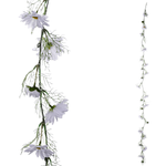 Artificial daisy garland artificial vine 14 x 180 x 8 cm (W x L x H) - 0