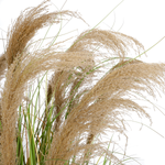 Artificial reed grass in pot 40 x 40 x 115 cm - 1