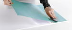 Blue glitter adhesive film 50 cm x 5 m roll - 3