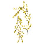 Künstliche Forsythien Girlande gelb 180 cm - 1