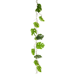 Guirlande de plantes artificielles Philodendron 140 cm - 3