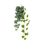 Artificial ivy hanger green - white 85 cm - 0