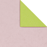 Papier cadeau bicolore rose et vert Secare, rouleau de 70 cm, 100 m - 0
