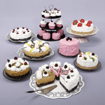 Mini cupcakes alimentaires factices 4 pièces - 1