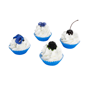 Mini cupcakes food dummies 4 pieces