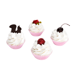 Mini cupcakes food dummies 4 pieces