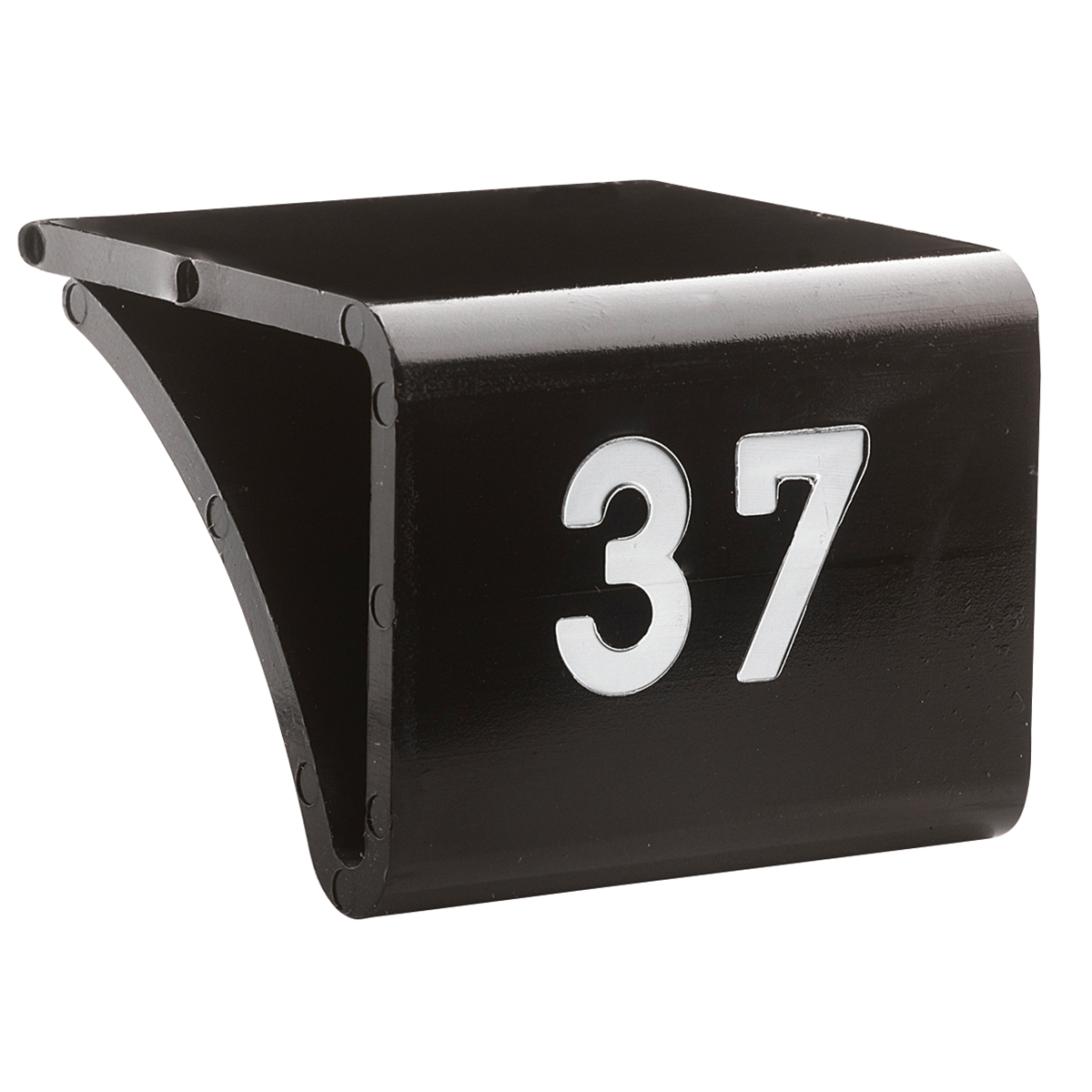 Black shelf clips for glass shelves up to 8 mm high - 0 Black shelf clips for glass shelves up to 8 mm high - 0