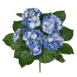 Artificial hydrangea bouquet flame retardant 45 cm  - 0