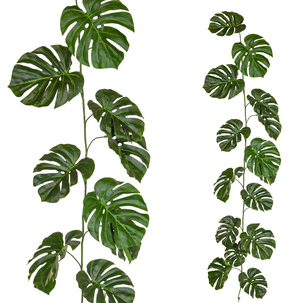 Artificial monster vine flame retardant 180 cm