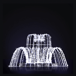 Fontaine lumineuse à LED NIAGARA 230 x 290 cm - 0