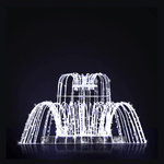 Fuente LED con luces NIAGARA 230 x 290 cm - 0