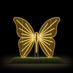 LED Schmetterling für außen 255 x 310 x 300 cm - 0