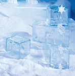 Decorative ice cube 23 x 23 cm - 2