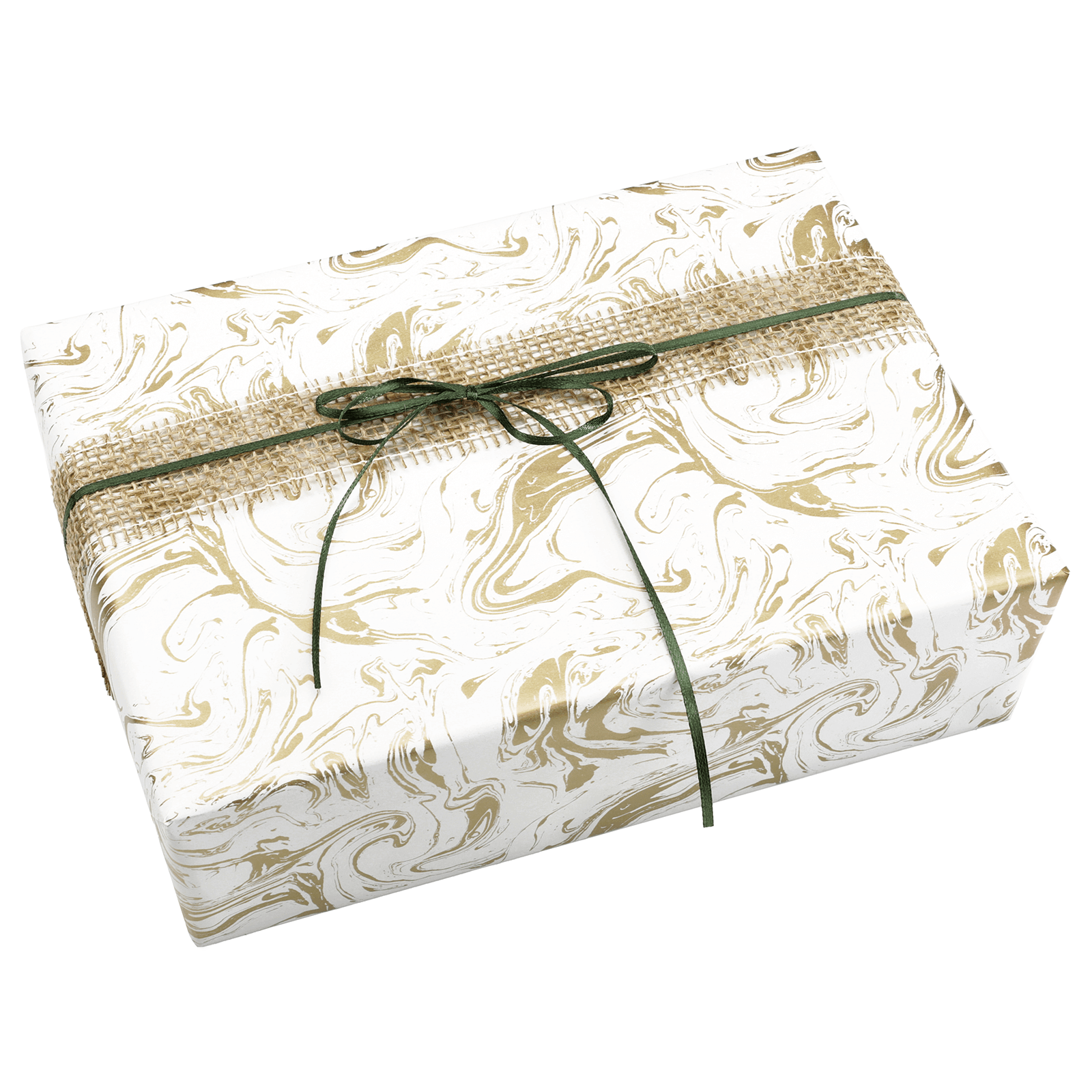 Geschenkpapier Goldener Marmor - 2 Geschenkpapier Goldener Marmor - 2