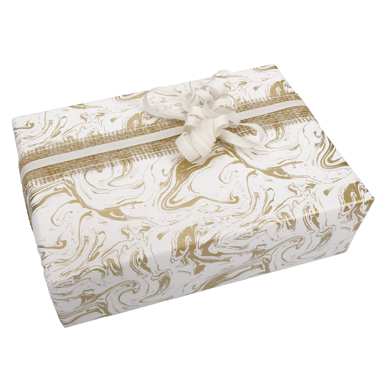 Geschenkpapier Goldener Marmor - 5