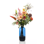 Artificial poppy-rose-lily mix bouquet - 0