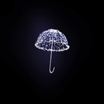 Objet lumineux XXL LED Parapluie 150 cm - 0