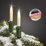 LED Christmas Tree Candles for In- & Outdoors  - 0