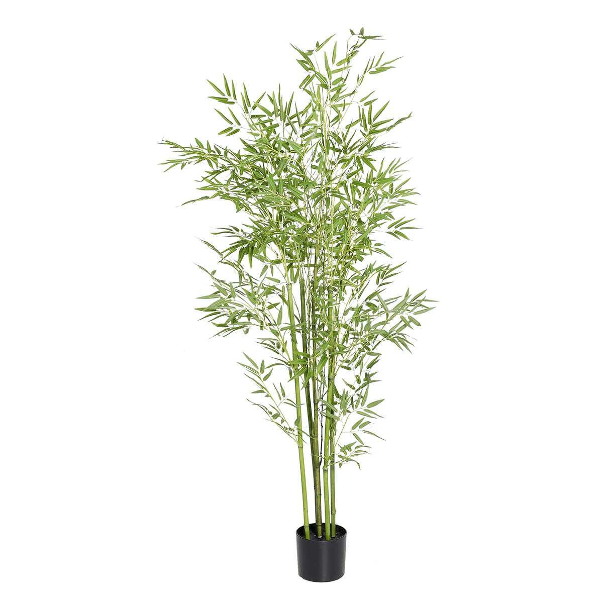 Bambou artificiel en pot - 1