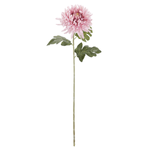 Flor de tallo de dalia artificial, 80 cm - 0