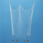 Fischernetz mit Schwimmern 150 x 100 cm - 0