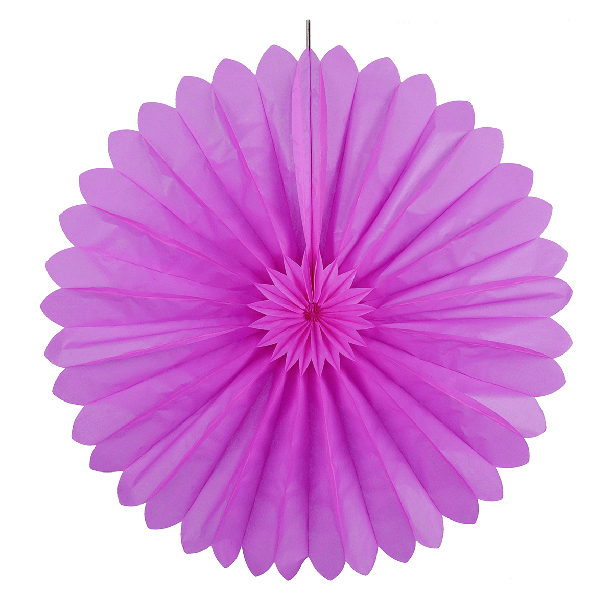 Rosetón de papel ignífugo 100 cm Ø - 0 Rosetón de papel ignífugo 100 cm Ø - 0