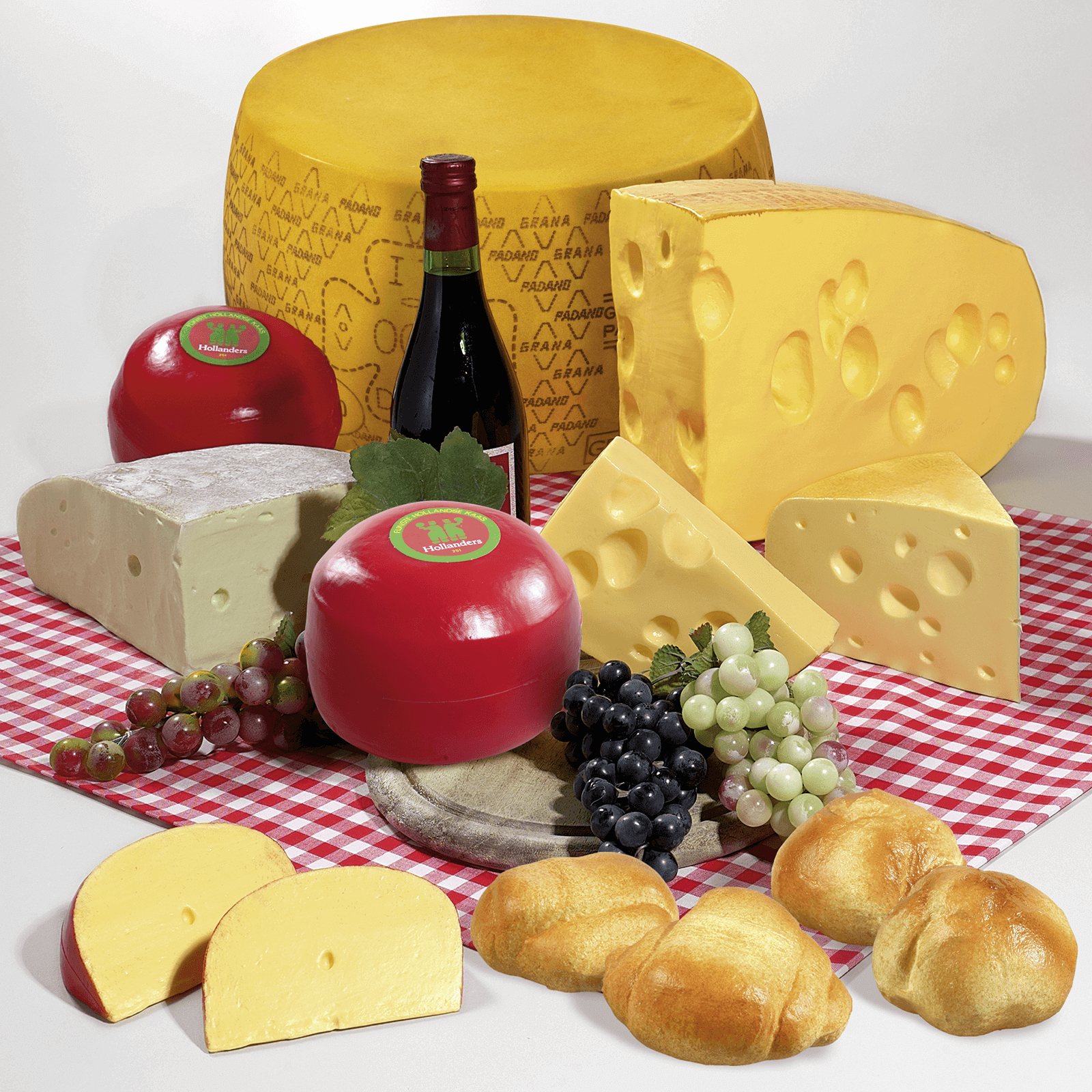 Weintrauben blau Lebensmittelattrappen  - 3 Weintrauben blau Lebensmittelattrappen  - 3