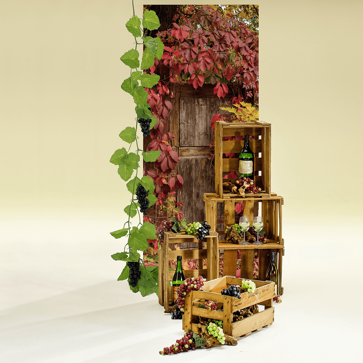 Weintrauben blau Lebensmittelattrappen  - 5 Weintrauben blau Lebensmittelattrappen  - 5