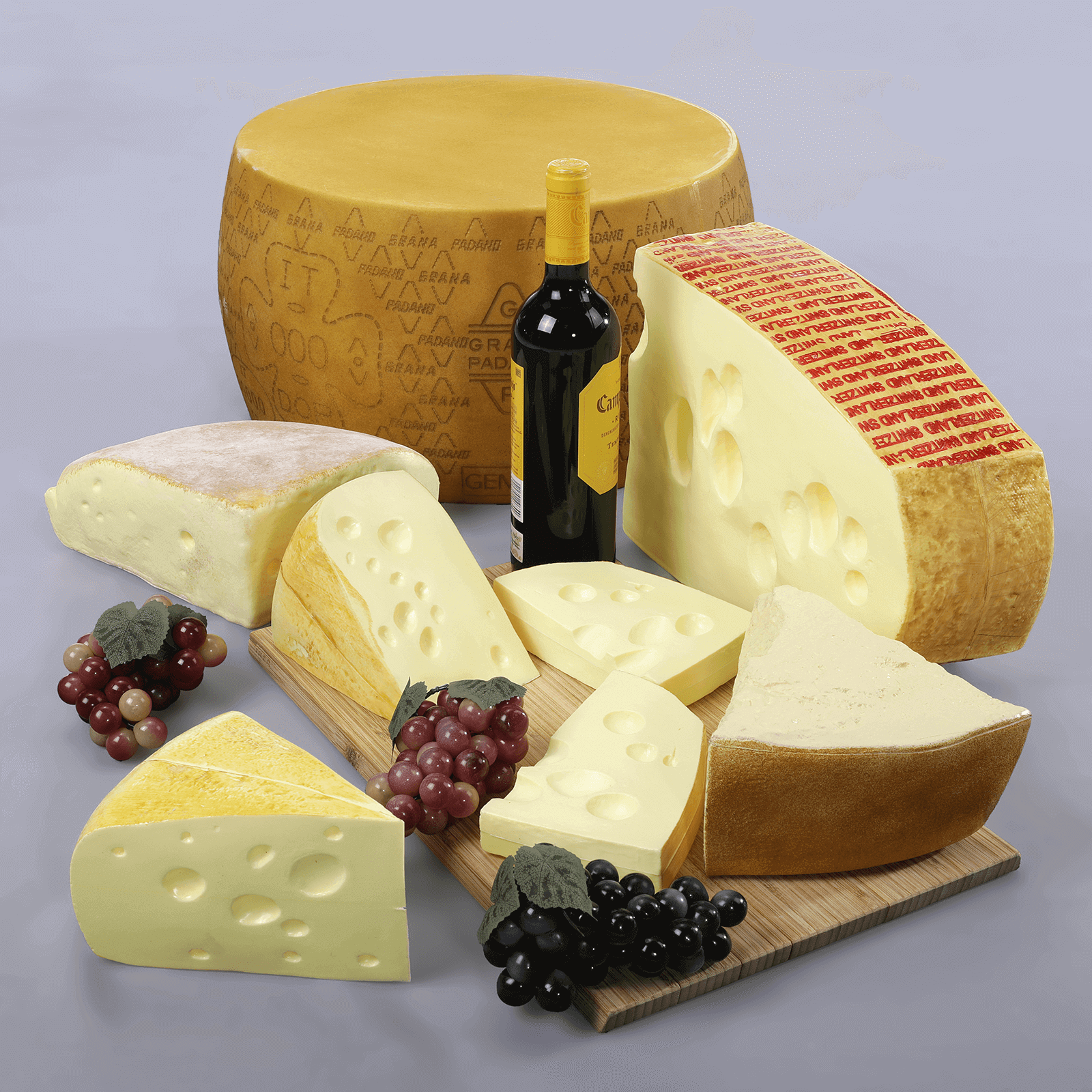 Weintrauben blau Lebensmittelattrappen  - 1 Weintrauben blau Lebensmittelattrappen  - 1