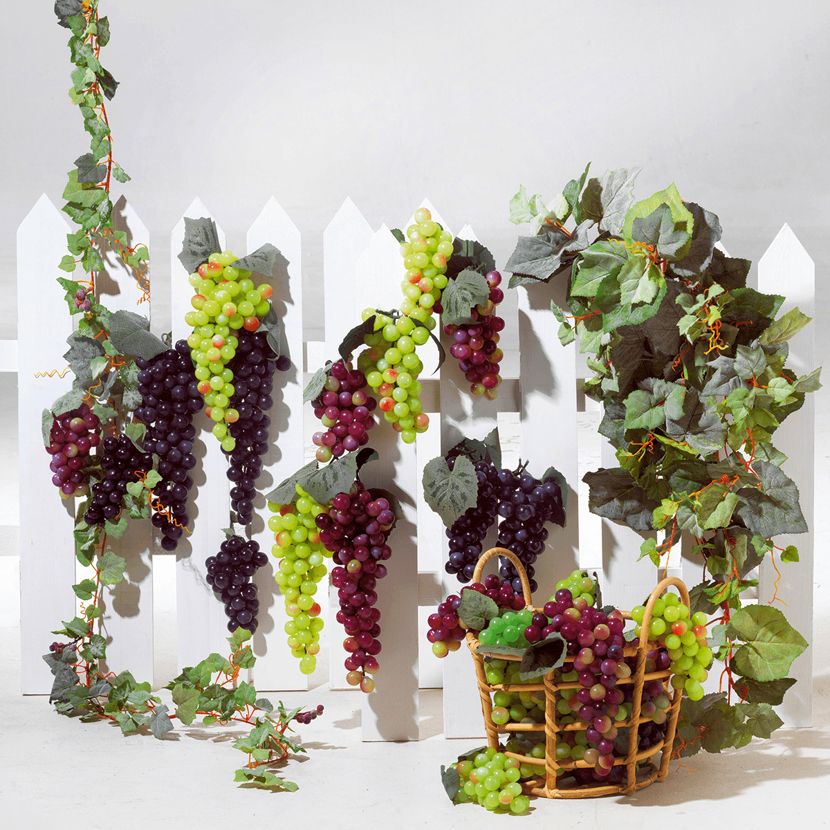 Grapes green food dummies  - 4 Grapes green food dummies  - 4