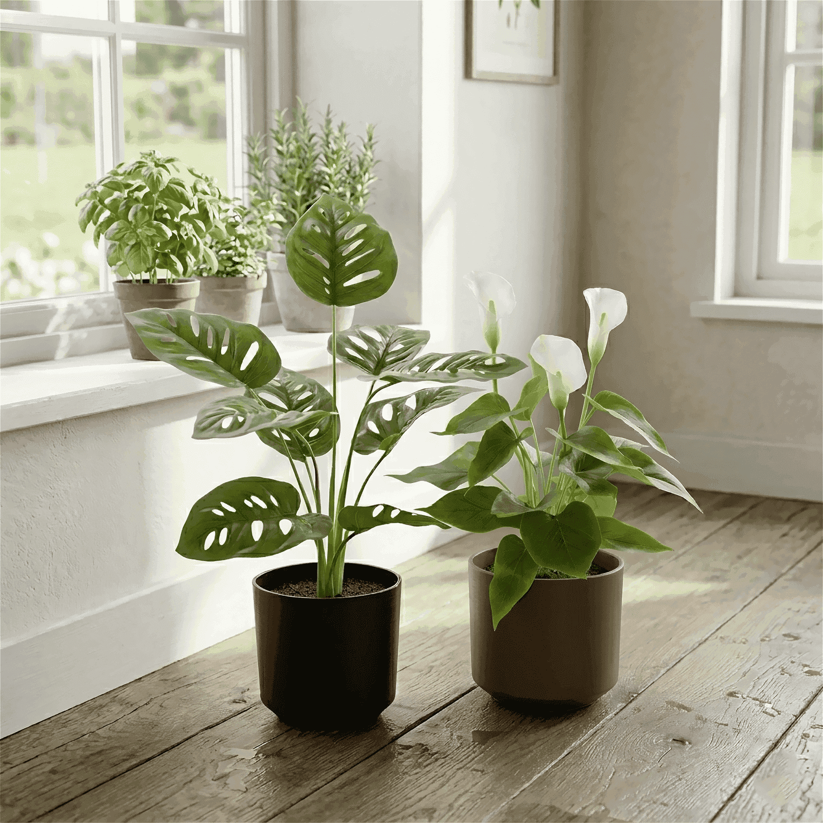 Kunststoff Übertopf 21 cm  - 26