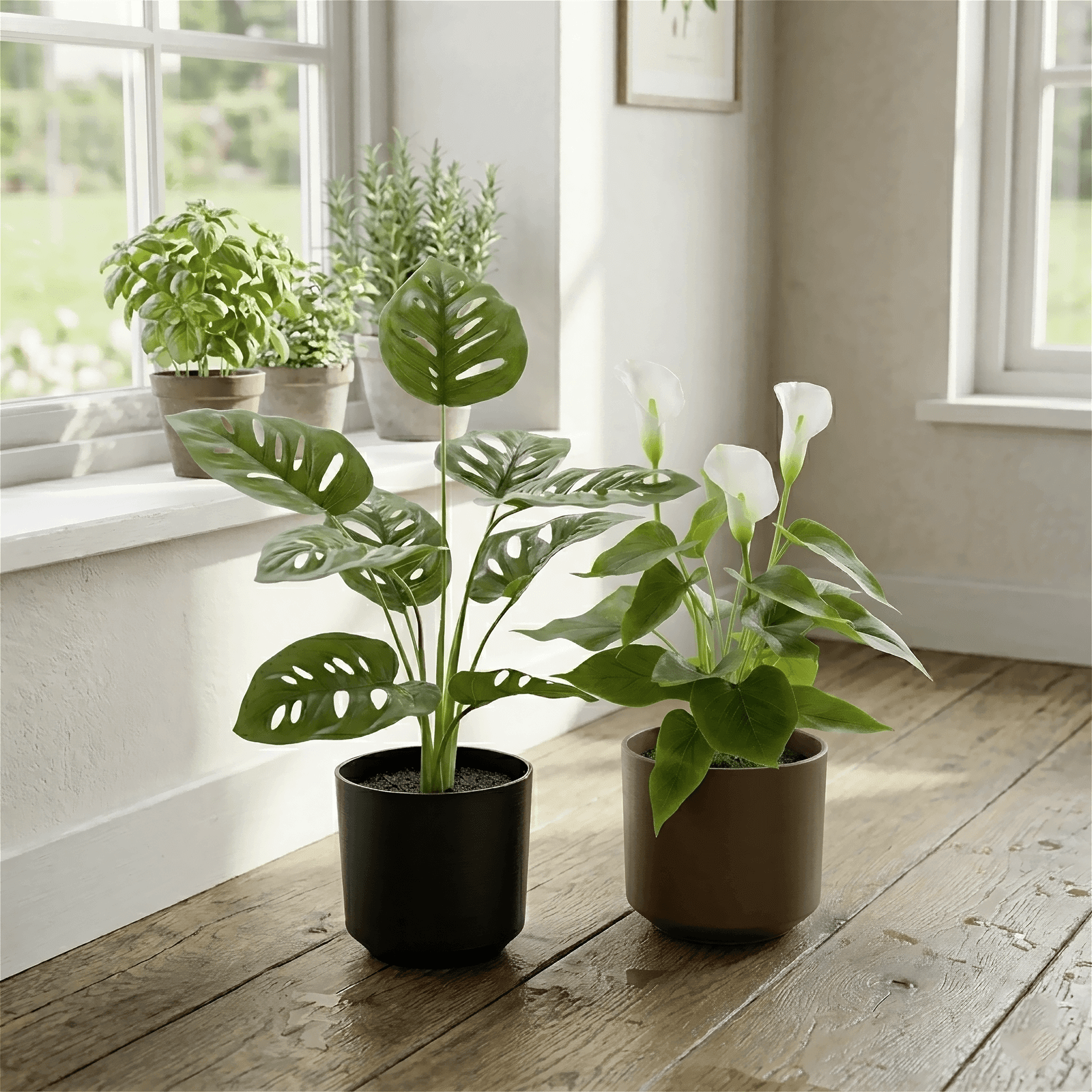 Kunststoff Übertopf 21 cm  - 3