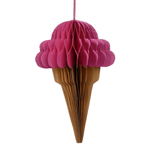 Cardboard ice cream hanging decoration 30 cm - 0