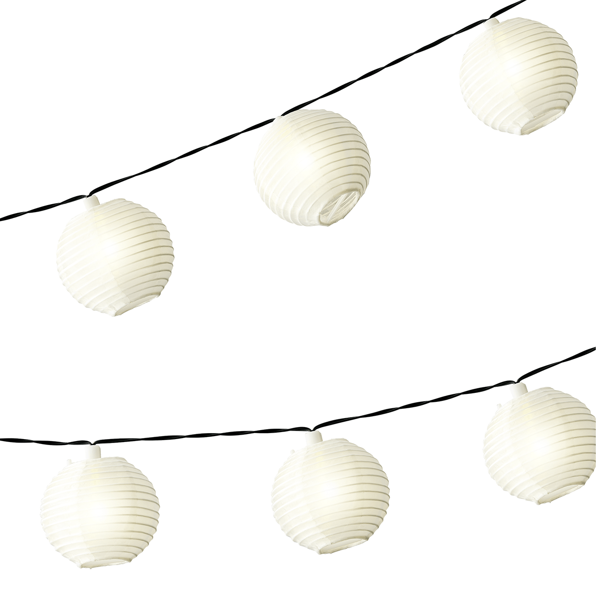 Linterna solar LED blanca 450 cm - 3