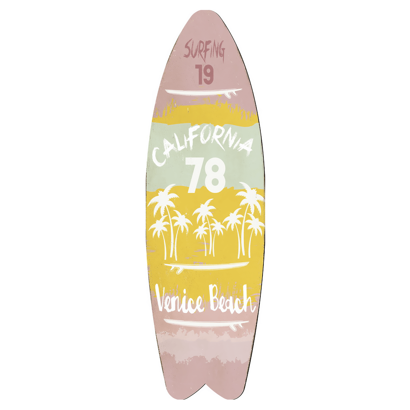 Tabla de surf de madera deco multicolor 130 cm - 0 Tabla de surf de madera deco multicolor 130 cm - 0