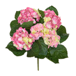 Ramo de hortensias artificiales ignífugo 45 cm - 2