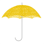 Parasol 3D en fibre tressée 75 cm - 0