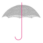 Metal umbrella pole 75 cm - 0