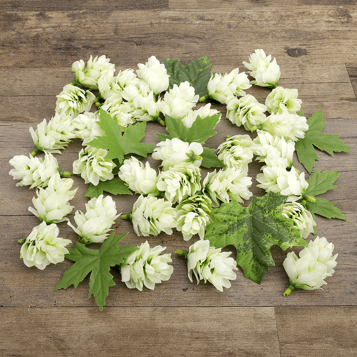 Artificial hop flowers 30 pieces green - 2 Artificial hop flowers 30 pieces green - 2