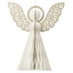 Embossed paper deluxe angel 40 cm  - 0