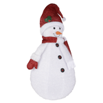 Bonhomme de neige XL en polyester 120 cm - 5