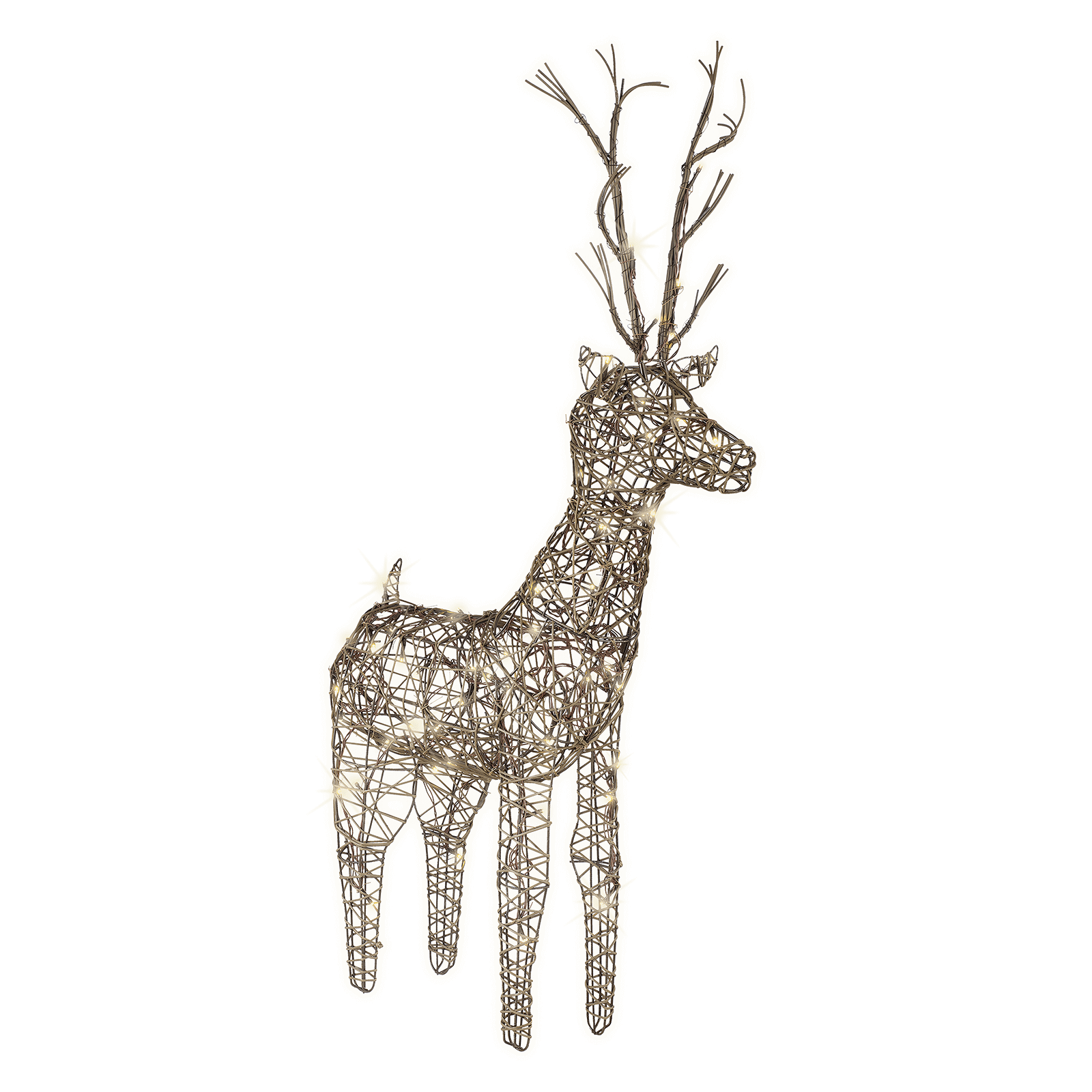 LED deer made of willow for outdoors IP44  - 2