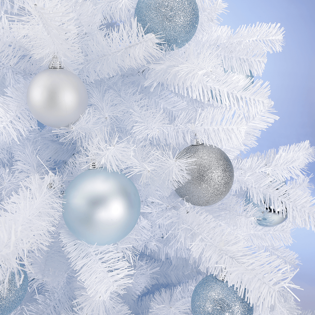 Artificial Christmas tree made of white Luvi, B1 - 3 Artificial Christmas tree made of white Luvi, B1 - 3